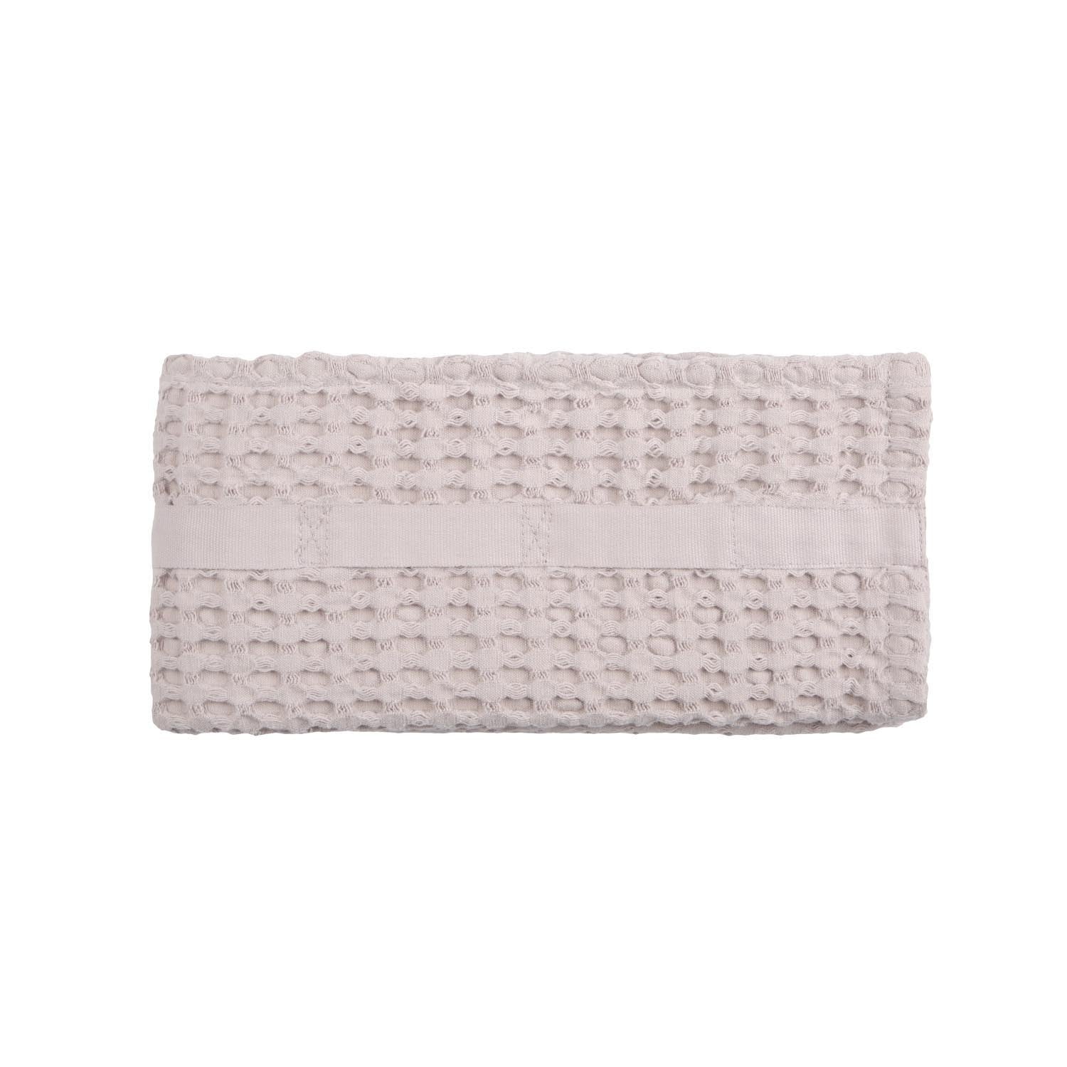 Big Waffle Handtuch 50x75cm dusty lavendel Biobaumwolle in 0 präsentiert im Onlineshop von KAQTU Design AG. Handtuch ist von The Organic Company