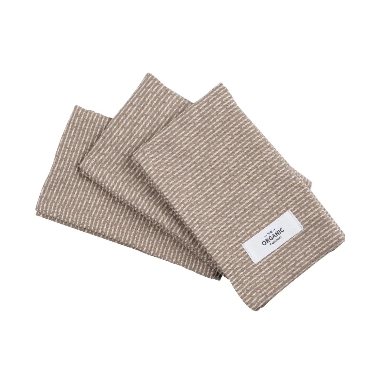 3er Set Spültuch 30x35cm clay stone Biobaumwolle in 0 präsentiert im Onlineshop von KAQTU Design AG. Küchentuch ist von The Organic Company