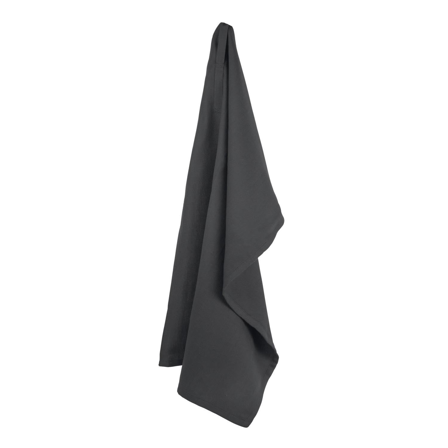 Geschirrtuch 53x86cm dark grey Biobaumwolle in 0 präsentiert im Onlineshop von KAQTU Design AG. Küchentuch ist von The Organic Company