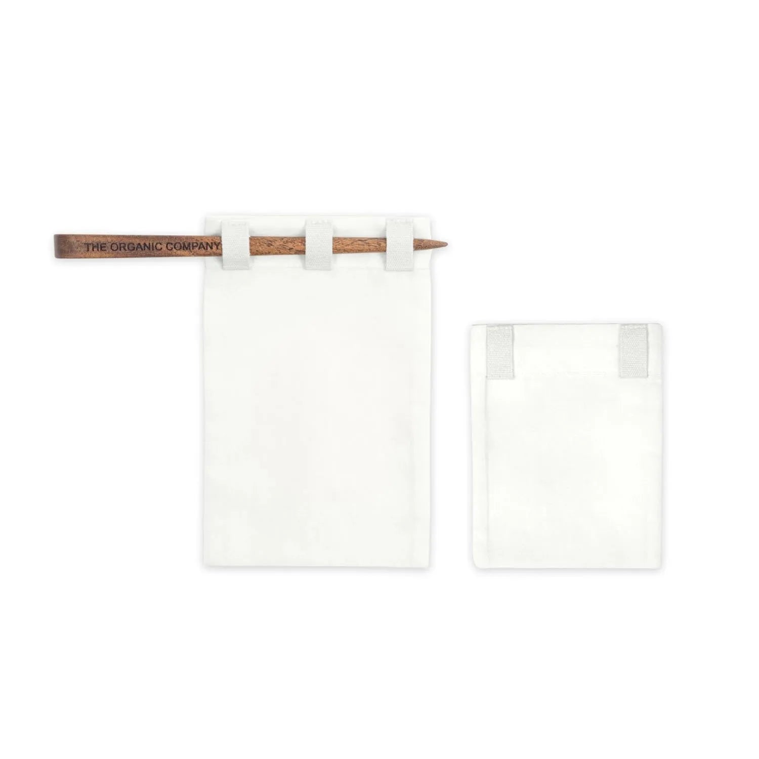 2er Set Teebeutel ungefärbt Biobaumwolle in 0 präsentiert im Onlineshop von KAQTU Design AG. Küchenhelfer ist von The Organic Company