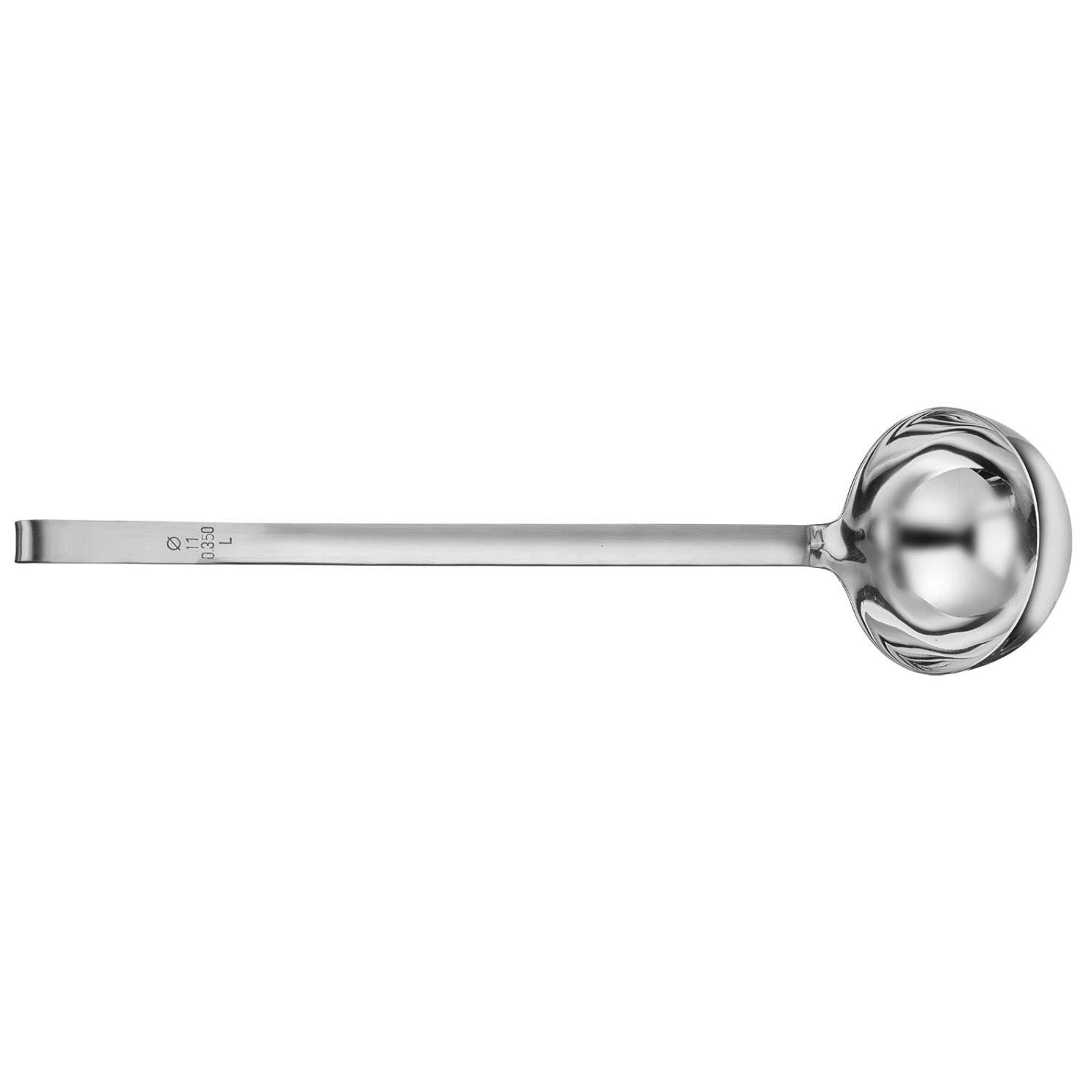 Die Westmark Pro Schöpfkelle (Ø 11 cm, 350 ml) ist ideal zum Servieren von Suppen und Saucen. Hochwertig und ergonomisch gestaltet.