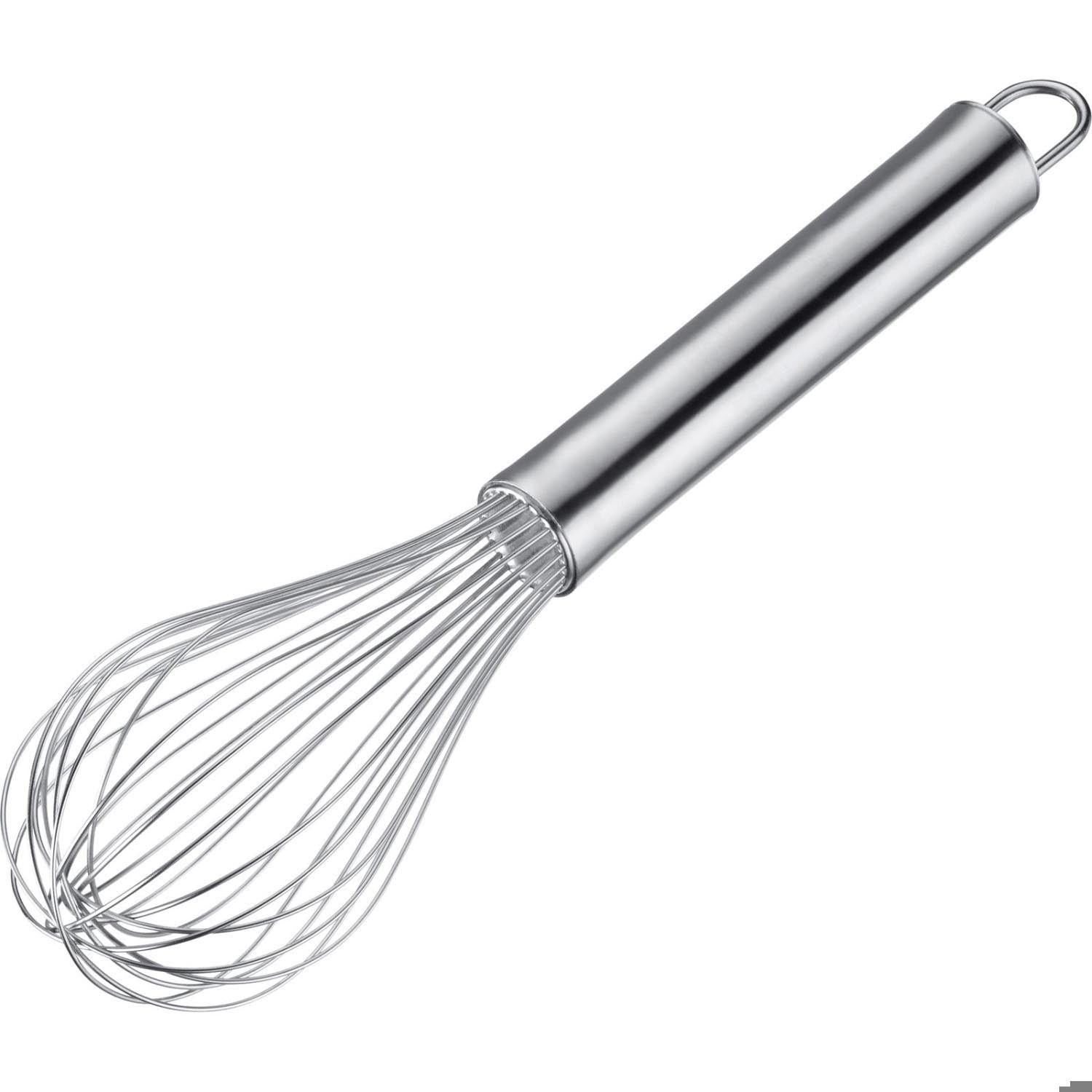 Pro Schneebesen  ca. 28cm, flexibel in Silber präsentiert im Onlineshop von KAQTU Design AG. Küchenhelfer ist von Westmark