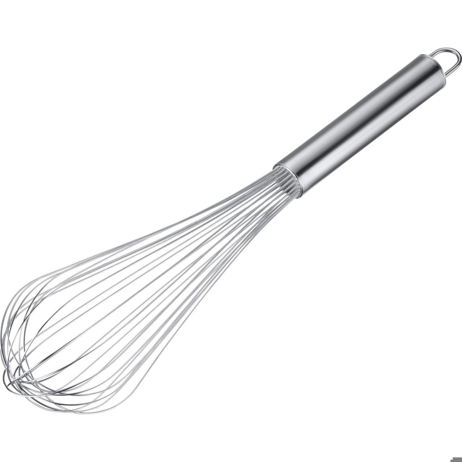 Pro Schneebesen  ca. 38cm, flexibel in Silber präsentiert im Onlineshop von KAQTU Design AG. Küchenhelfer ist von Westmark