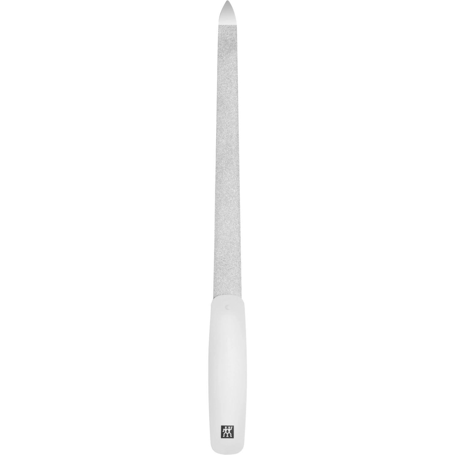 Saphir-Nagelfeile 160mm in Weiss präsentiert im Onlineshop von KAQTU Design AG. Badzubehör ist von Zwilling Beauty