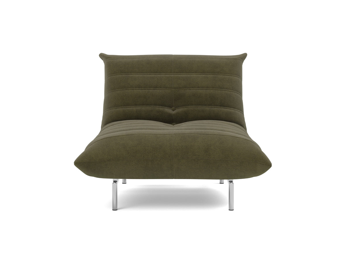 Mikunjo Sessel in 316 Cordufine Pine Green präsentiert im Onlineshop von KAQTU Design AG. Bettsessel ist von Innovation Living