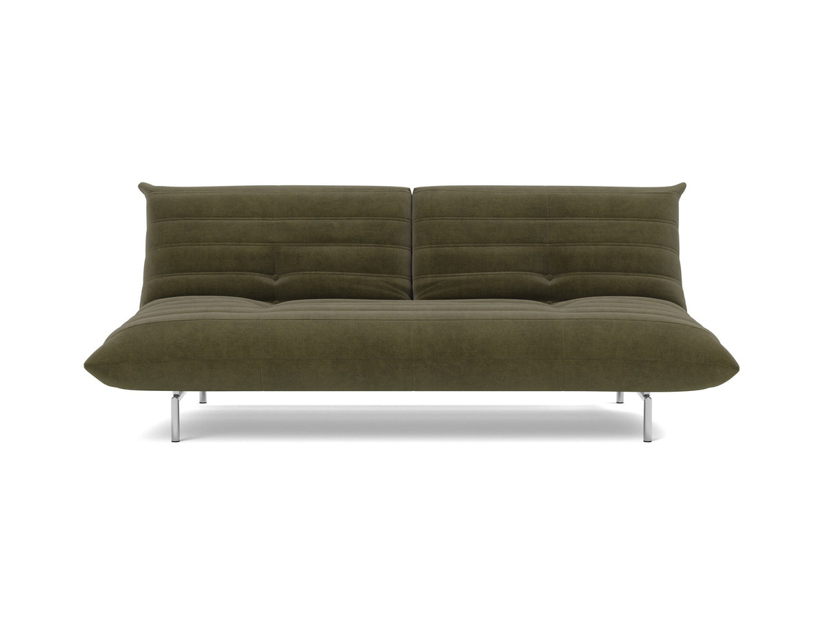 Mikunjo Schlafsofa in 316 Cordufine Pine Green präsentiert im Onlineshop von KAQTU Design AG. Bettsofa ist von Innovation Living