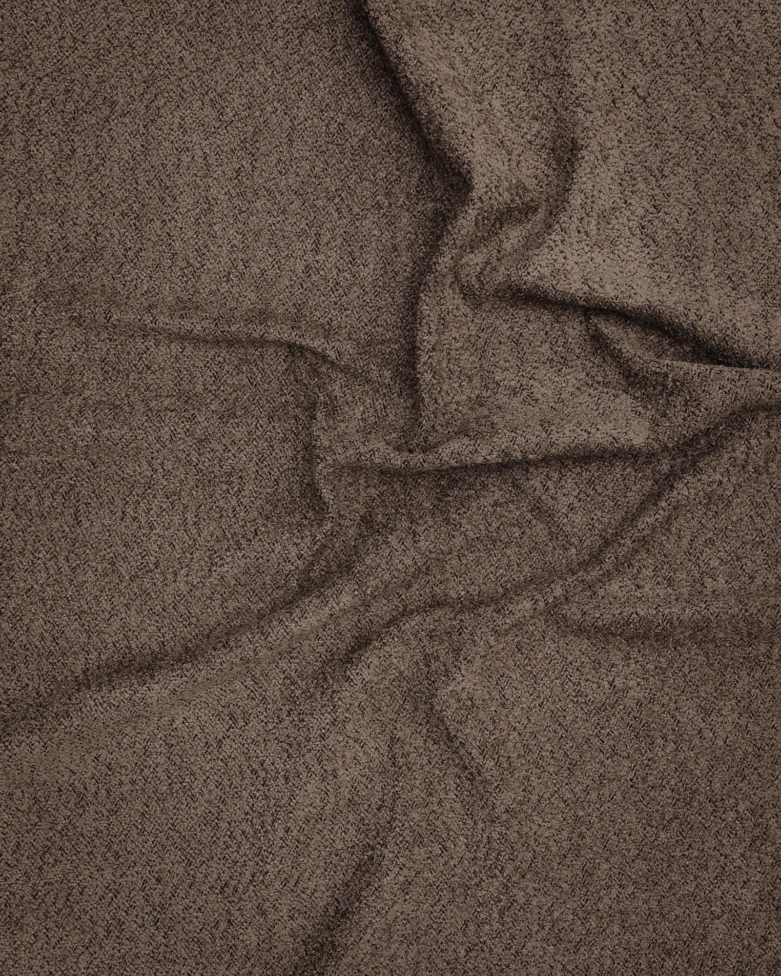 Stilvolles Bett Martina mit abnehmbarem Bezug aus braunem Lammfellimitat, passend für Matratzengröße 180 x 200 cm, umweltfreundlich und modern.