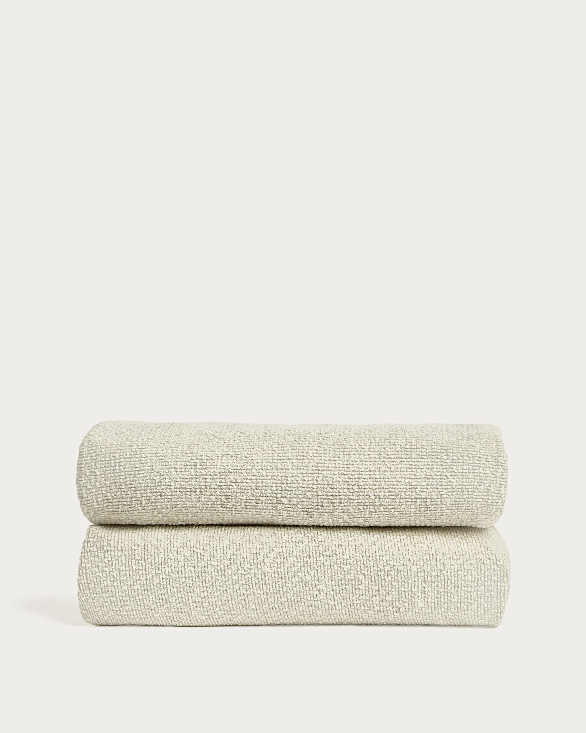 Frame cover Martina from Ecrufarben Chenille for mattress size 180 x 200 cm