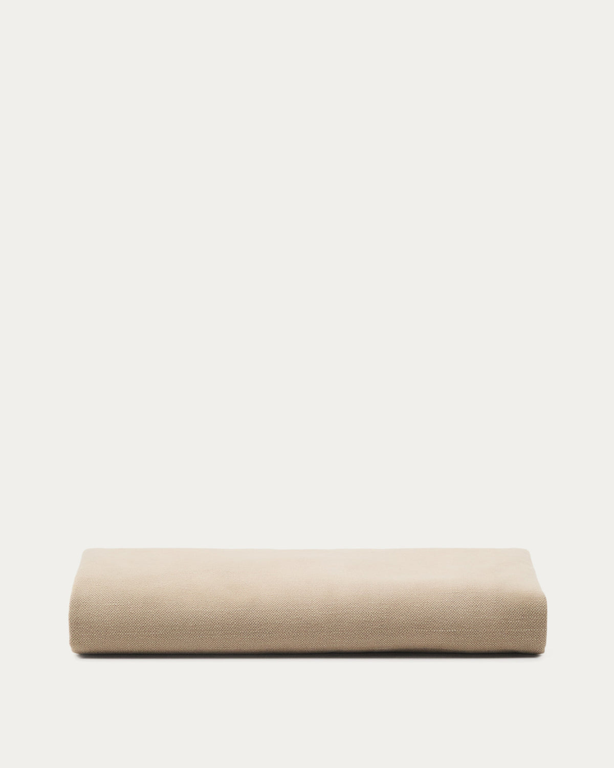 Bezug für Bettgestell Jaira aus Leinen und Baumwolle taupe für eine Matratze von 150 x 190 cm in Taupe präsentiert im Onlineshop von KAQTU Design AG. Zubehör Bett ist von Kave Home