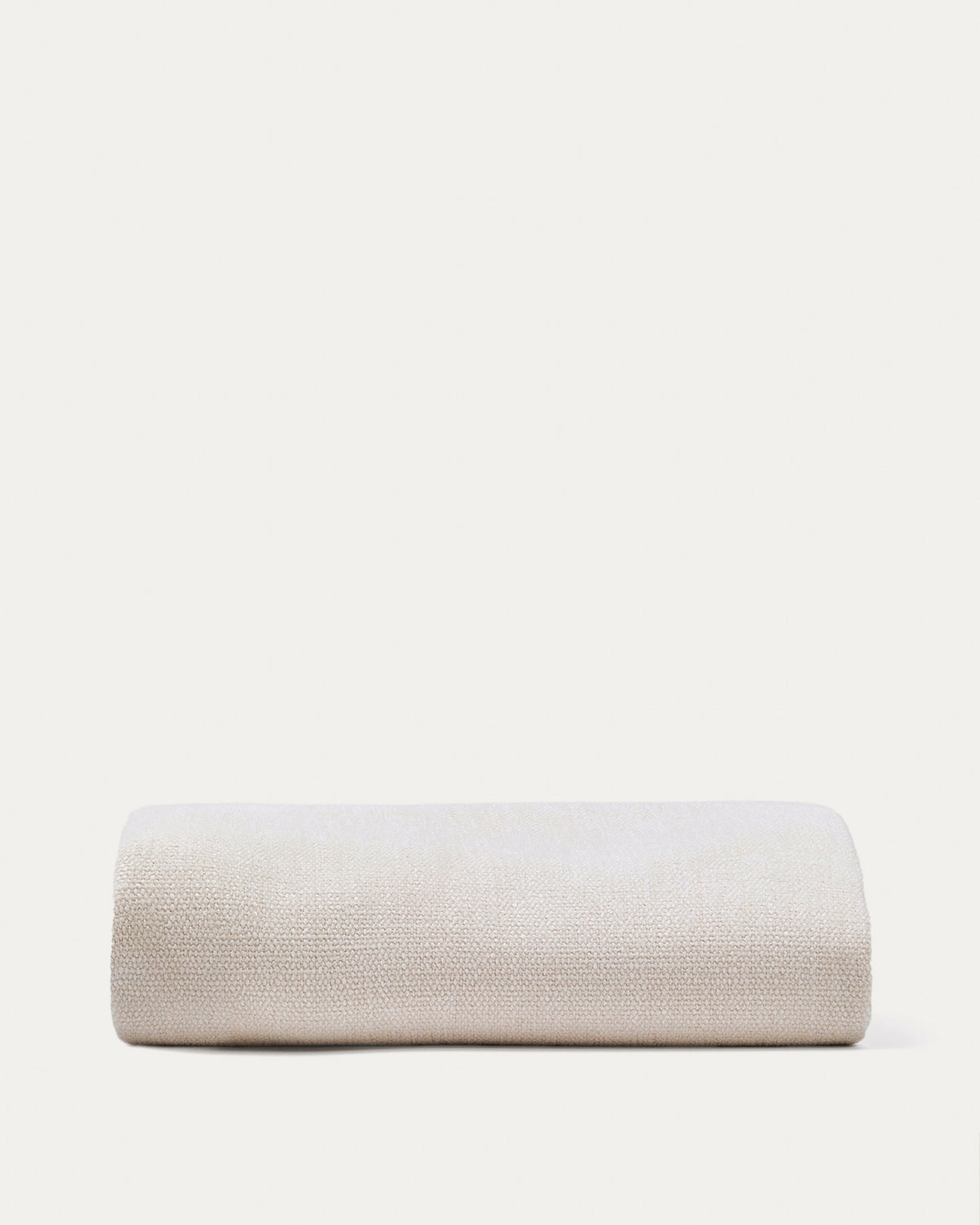 Bettrahmenbezug Jaira aus weisser Chenille für Betten von 150 x 190 cm in  präsentiert im Onlineshop von KAQTU Design AG. Zubehör Bett ist von Kave Home