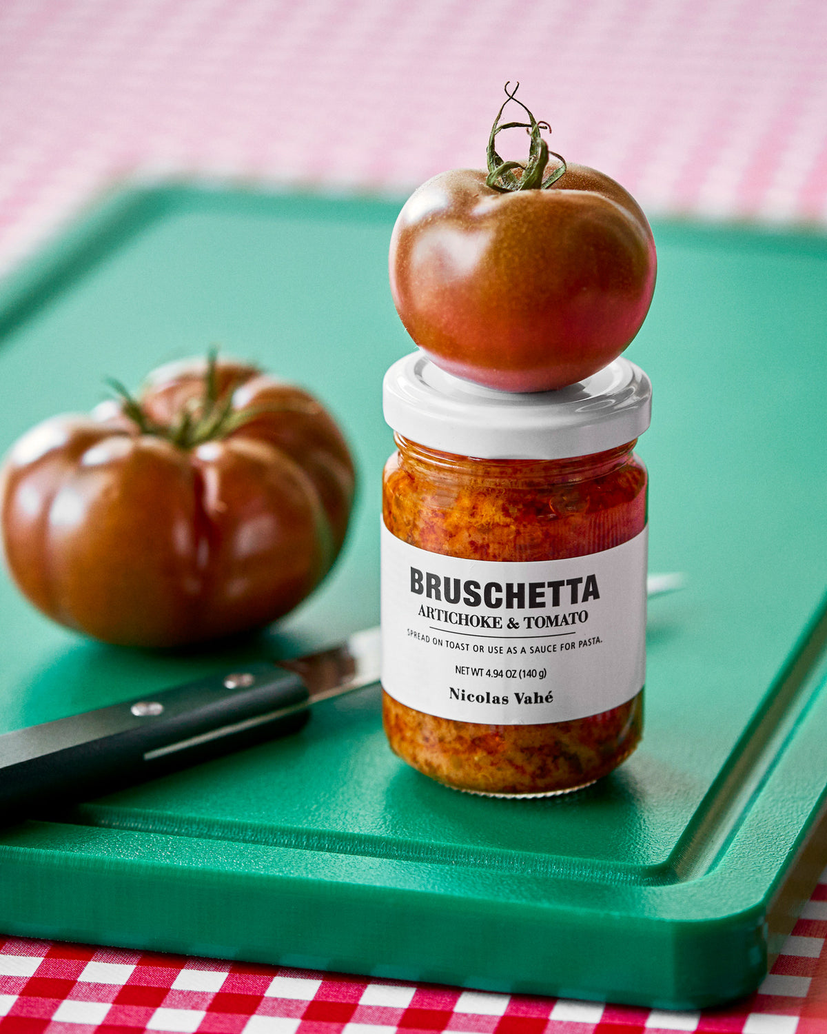 Bruschetta, Artichoke & Tomato in  präsentiert im Onlineshop von KAQTU Design AG. Lebensmittel ist von Nicolas Vahé