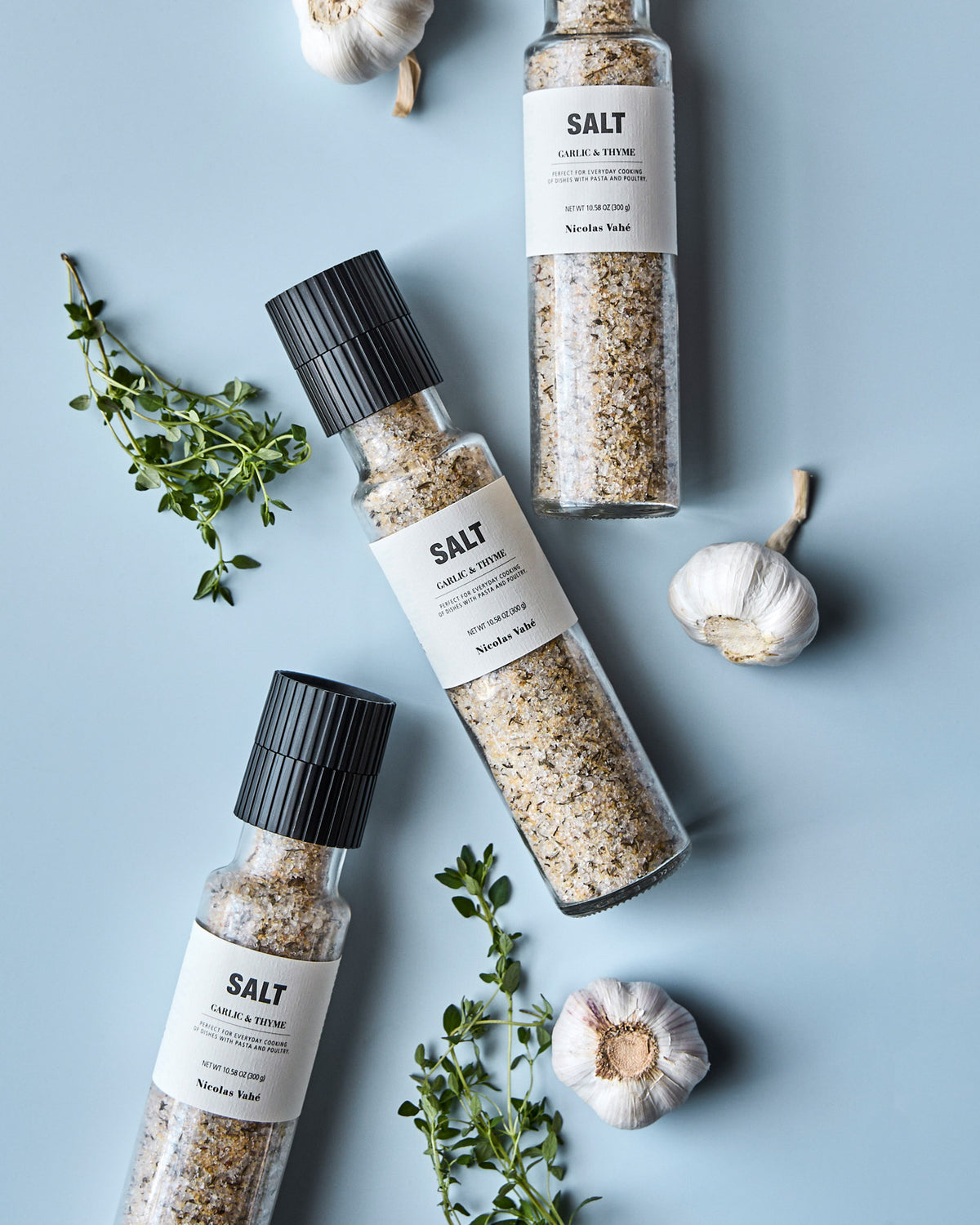 Salz, Knoblauch & Thyme in  präsentiert im Onlineshop von KAQTU Design AG. Salz & Pfeffer ist von Nicolas Vahé