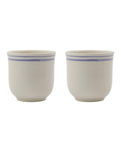 Tasse, NVBistro, Blau, Weiß