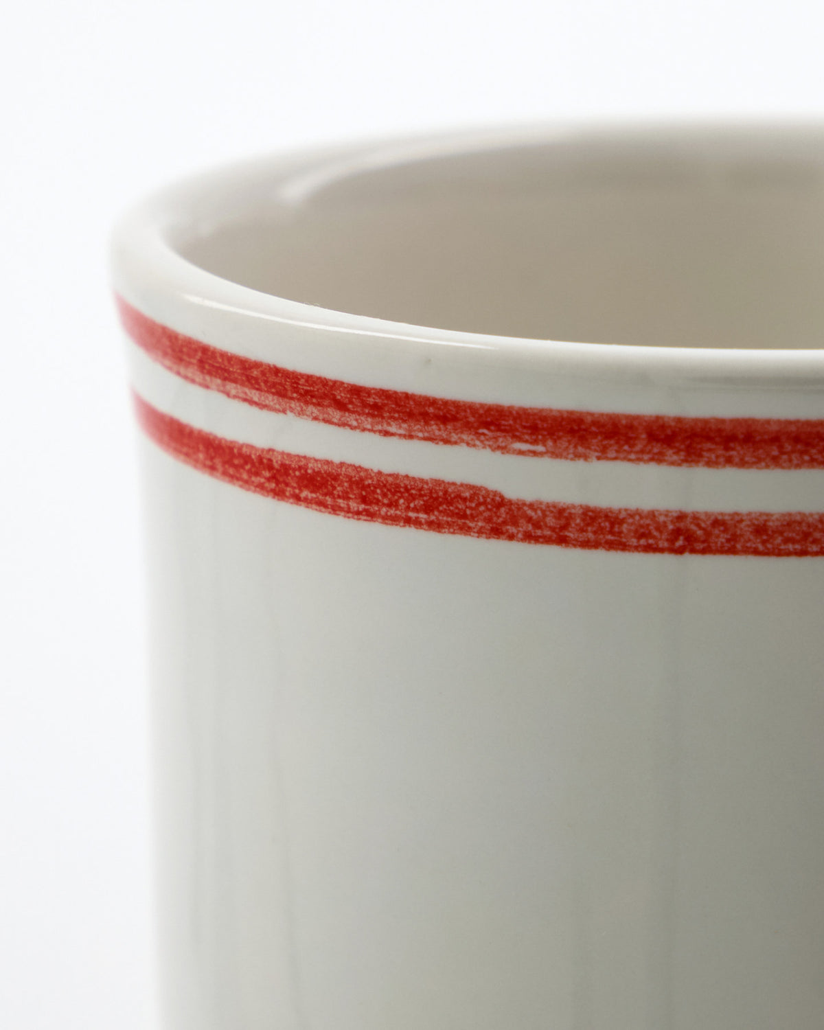 Tasse, NVBistro, Rot, Weiß in Red präsentiert im Onlineshop von KAQTU Design AG. Tasse ist von Nicolas Vahé