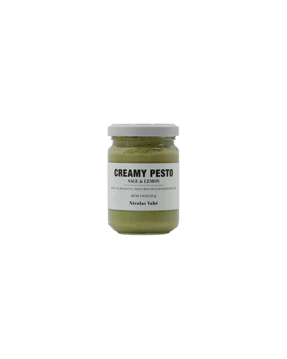 Creamy pesto, Sage & lemon, 135 g in  präsentiert im Onlineshop von KAQTU Design AG. Lebensmittel ist von Nicolas Vahé