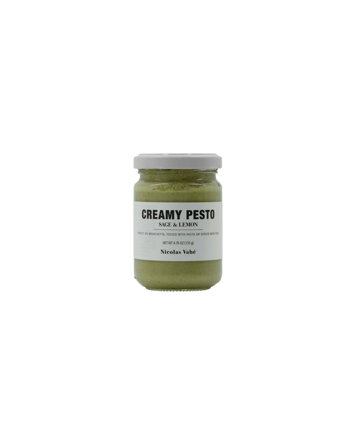 Creamy pesto, Sage & lemon, 135 g in  präsentiert im Onlineshop von KAQTU Design AG. Lebensmittel ist von Nicolas Vahé