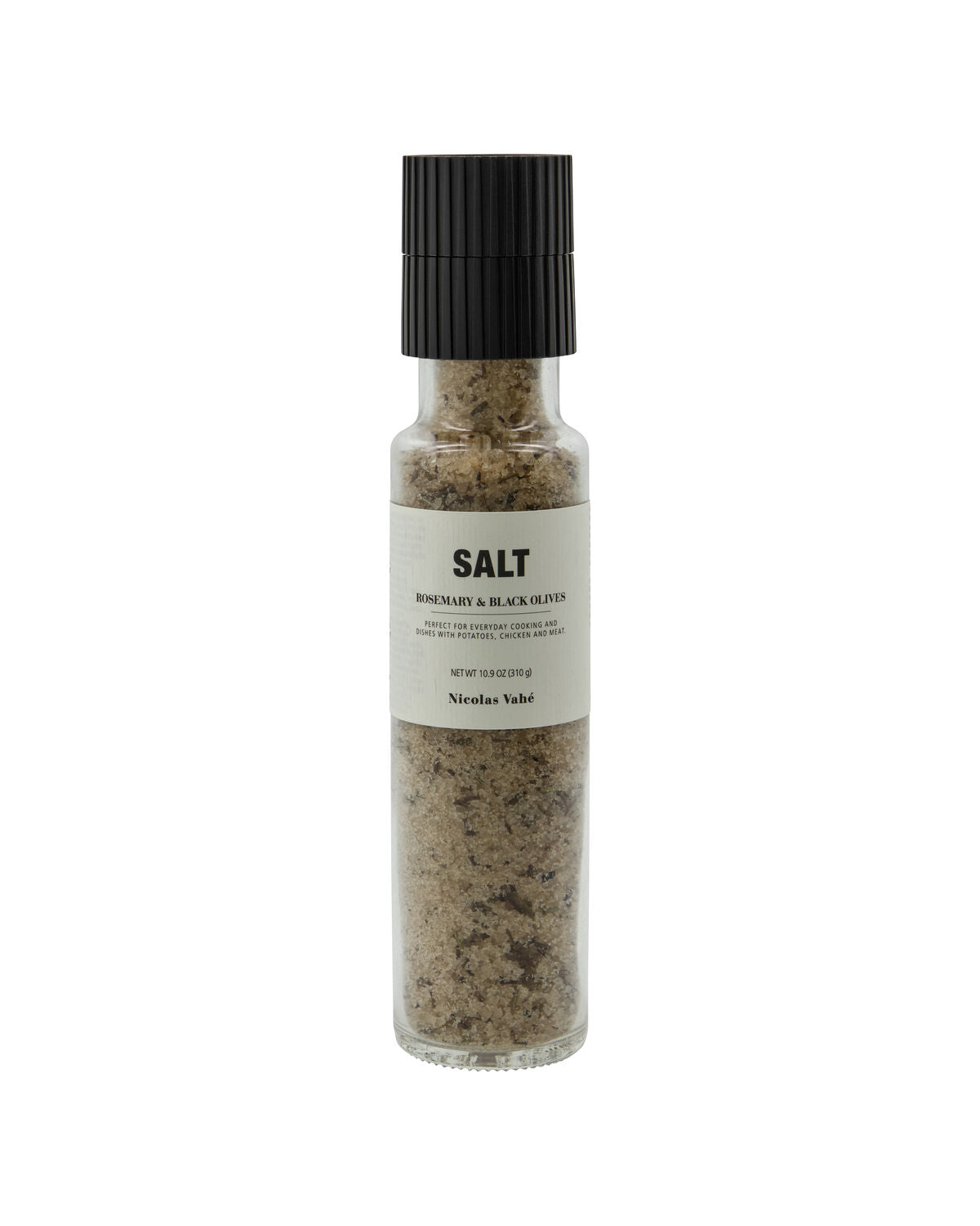 Salt, Rosemary & black olives, 310 g in  präsentiert im Onlineshop von KAQTU Design AG. Salz & Pfeffer ist von Nicolas Vahé