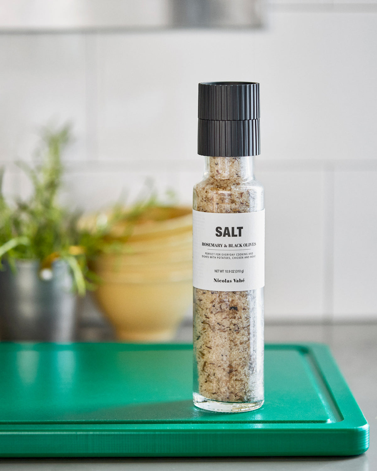 Salz, Rosmarin & schwarze Oliven, 310 g in  präsentiert im Onlineshop von KAQTU Design AG. Salz & Pfeffer ist von Nicolas Vahé