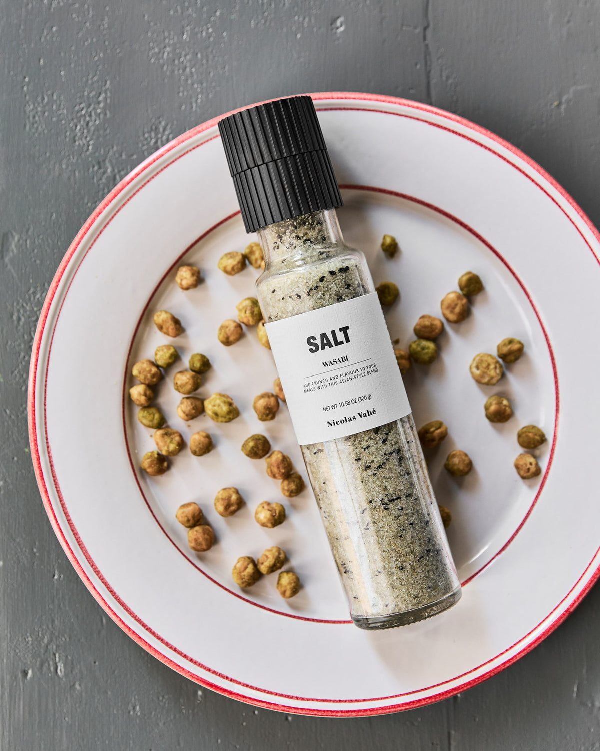 Salz, Wasabi, 300 g in  präsentiert im Onlineshop von KAQTU Design AG. Salz & Pfeffer ist von Nicolas Vahé