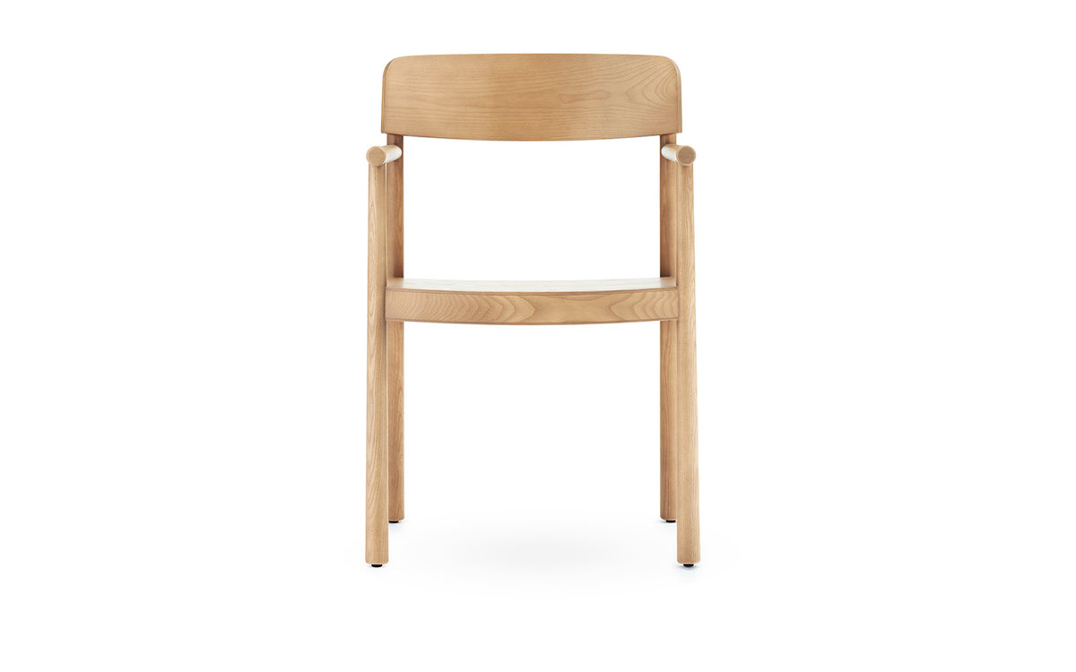 Timb Stuhl mit Armlehne in  präsentiert im Onlineshop von KAQTU Design AG. Stuhl mit Armlehne ist von Normann Copenhagen