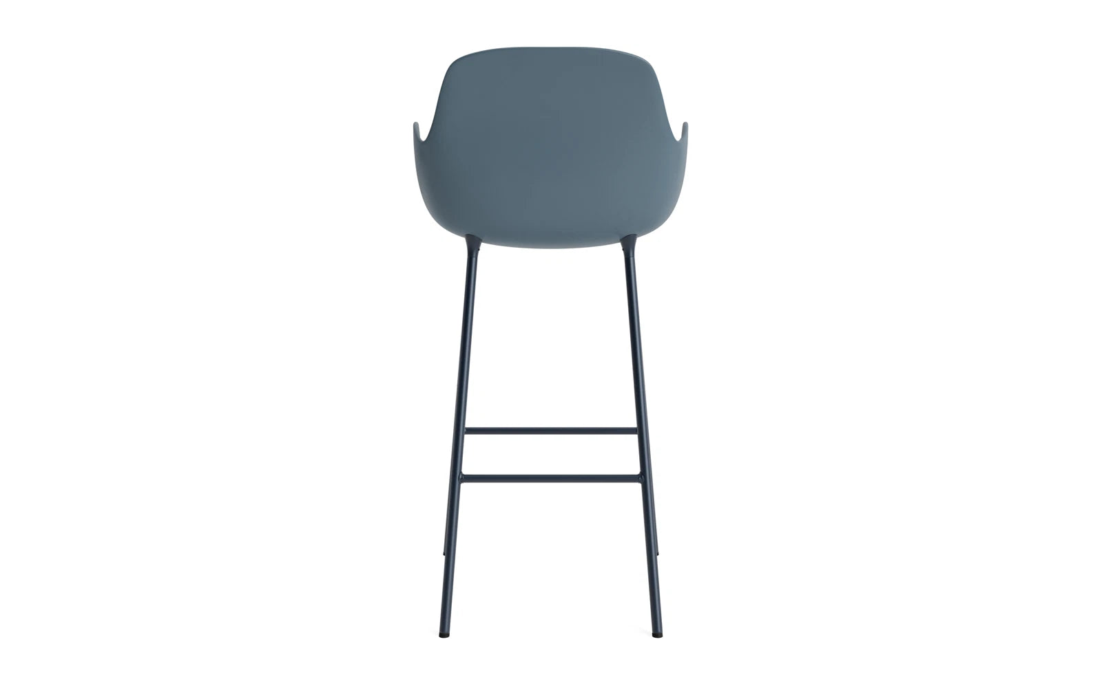 Eleganter Barstuhl mit Armlehne, modernes Design von Normann Copenhagen, ideal für stilvolle Wohn- und Essbereiche.