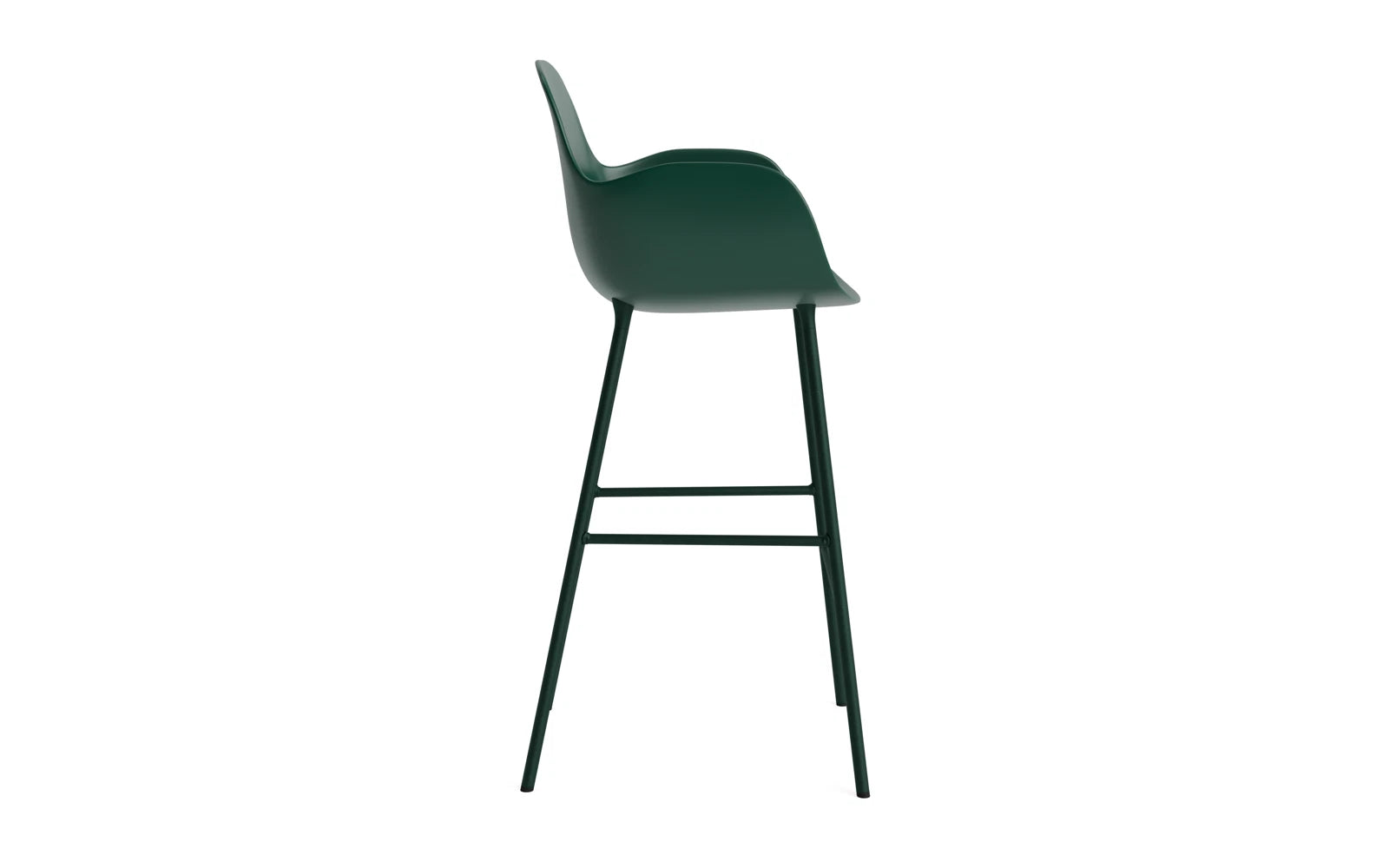 Moderner Barstuhl mit Armlehne von Normann Copenhagen, skandinavisch.