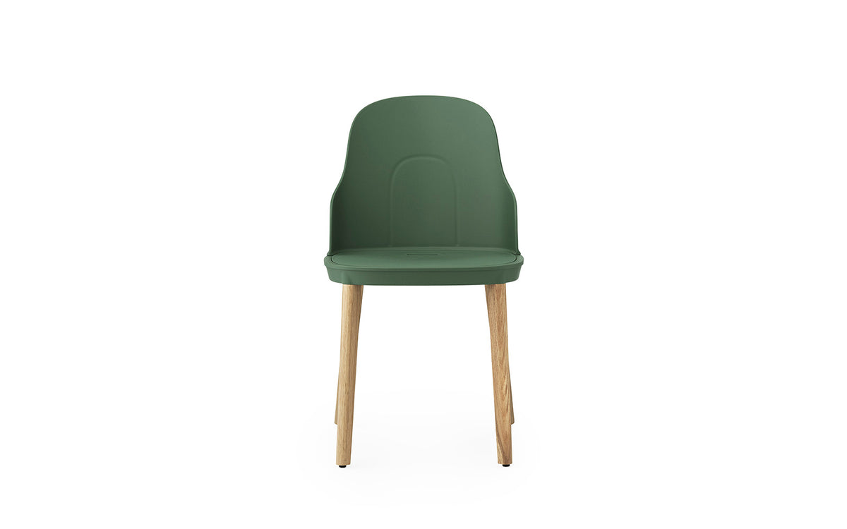 Allez Stuhl in Park grün präsentiert im Onlineshop von KAQTU Design AG. Stuhl ist von Normann Copenhagen