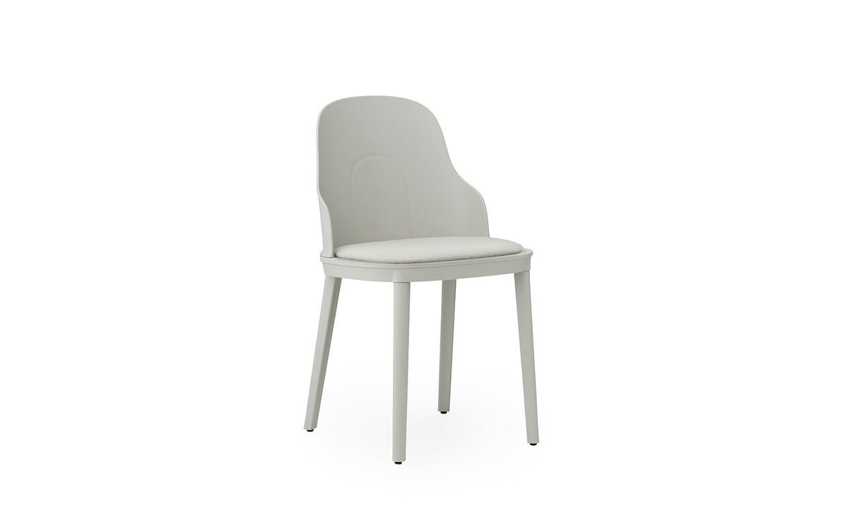Allez Stuhl gepolstert Main Line Flax, warmes grau/polypropylen in  präsentiert im Onlineshop von KAQTU Design AG. Stuhl ist von Normann Copenhagen