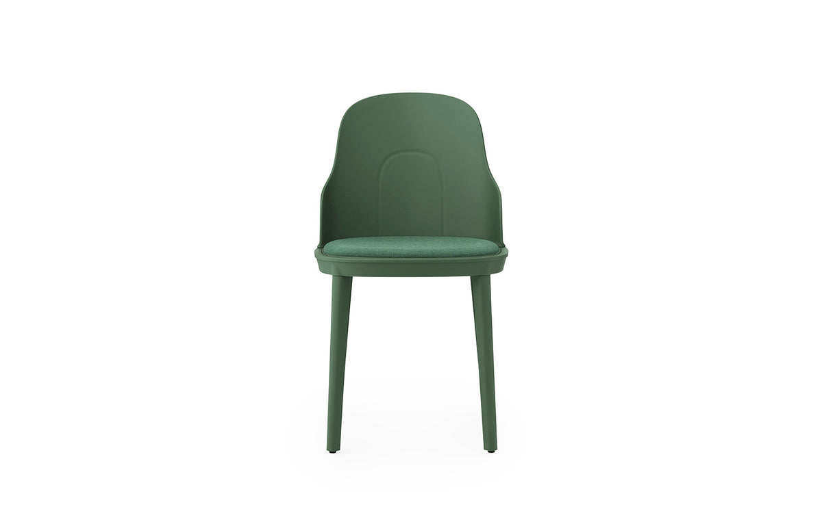 Allez Stuhl gepolstert Main Line Flax, park grün/polypropylen in Park grün präsentiert im Onlineshop von KAQTU Design AG. Stuhl ist von Normann Copenhagen