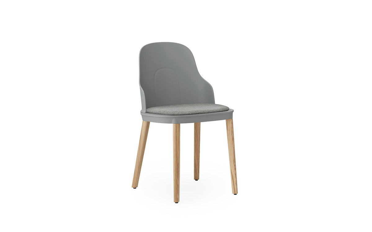 Allez Stuhl in Grau präsentiert im Onlineshop von KAQTU Design AG. Stuhl ist von Normann Copenhagen