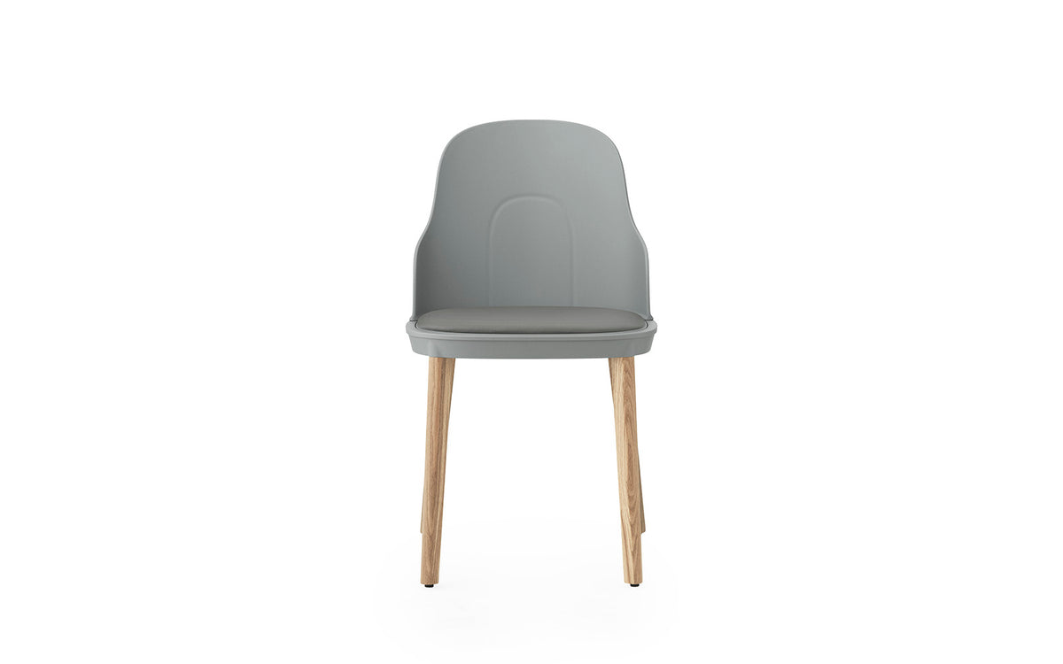 Allez Stuhl in Grau präsentiert im Onlineshop von KAQTU Design AG. Stuhl ist von Normann Copenhagen