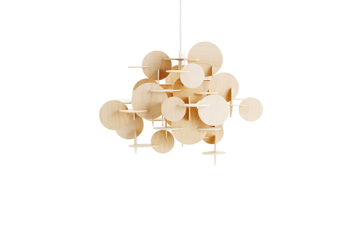 Bau Hängeleuchte klein EU Natur in  präsentiert im Onlineshop von KAQTU Design AG. Pendelleuchte ist von Normann Copenhagen