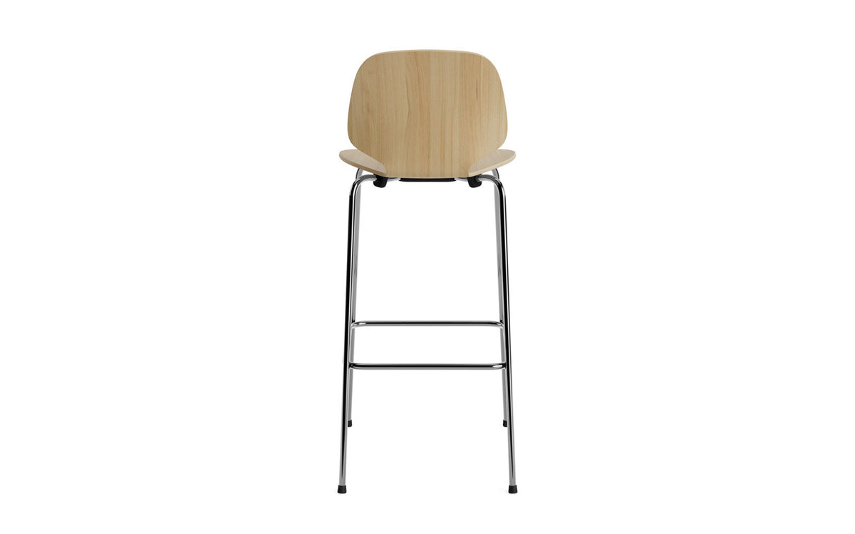 My Chair Barhocker 75 cm in Beige präsentiert im Onlineshop von KAQTU Design AG. Barstuhl ist von Normann Copenhagen