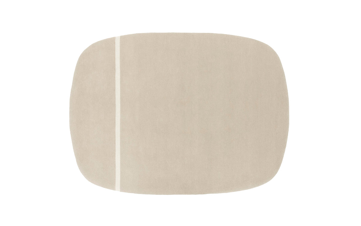 Oona Teppich in Rosa präsentiert im Onlineshop von KAQTU Design AG. Teppich ist von Normann Copenhagen