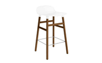 Shape bar chair 65 cm walnut