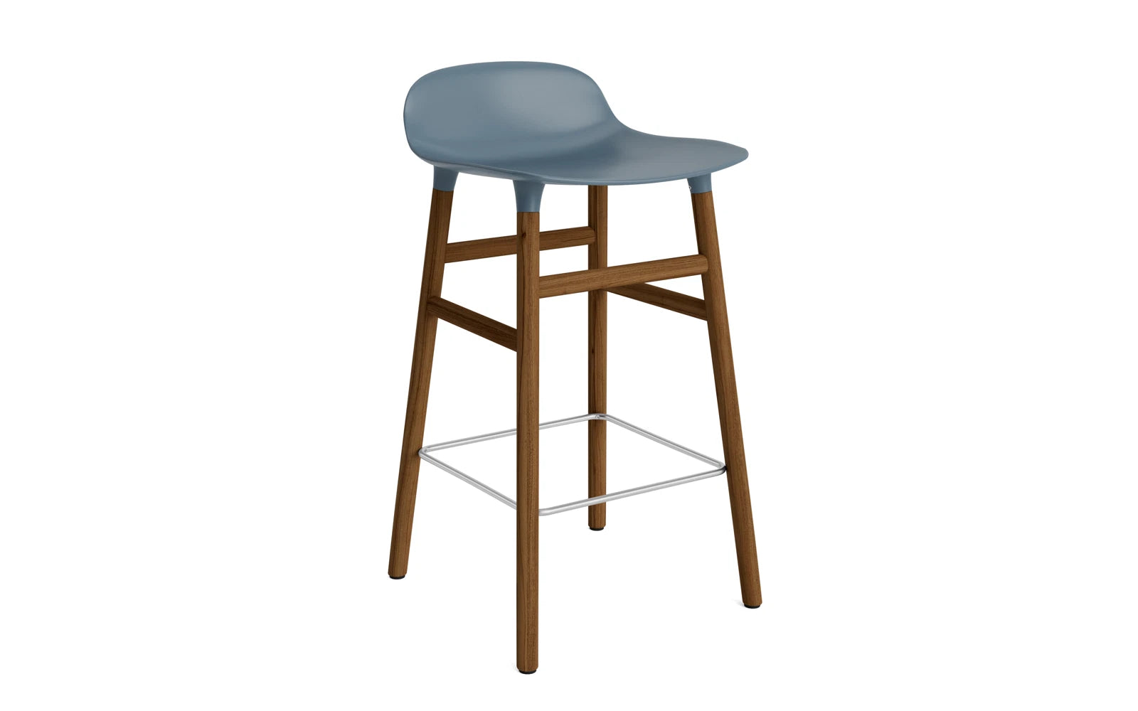 Eleganter Form Barhocker von Normann Copenhagen, ideal für moderne Bars und Küchen, bietet hohen Sitzkomfort und ansprechendes Design.
