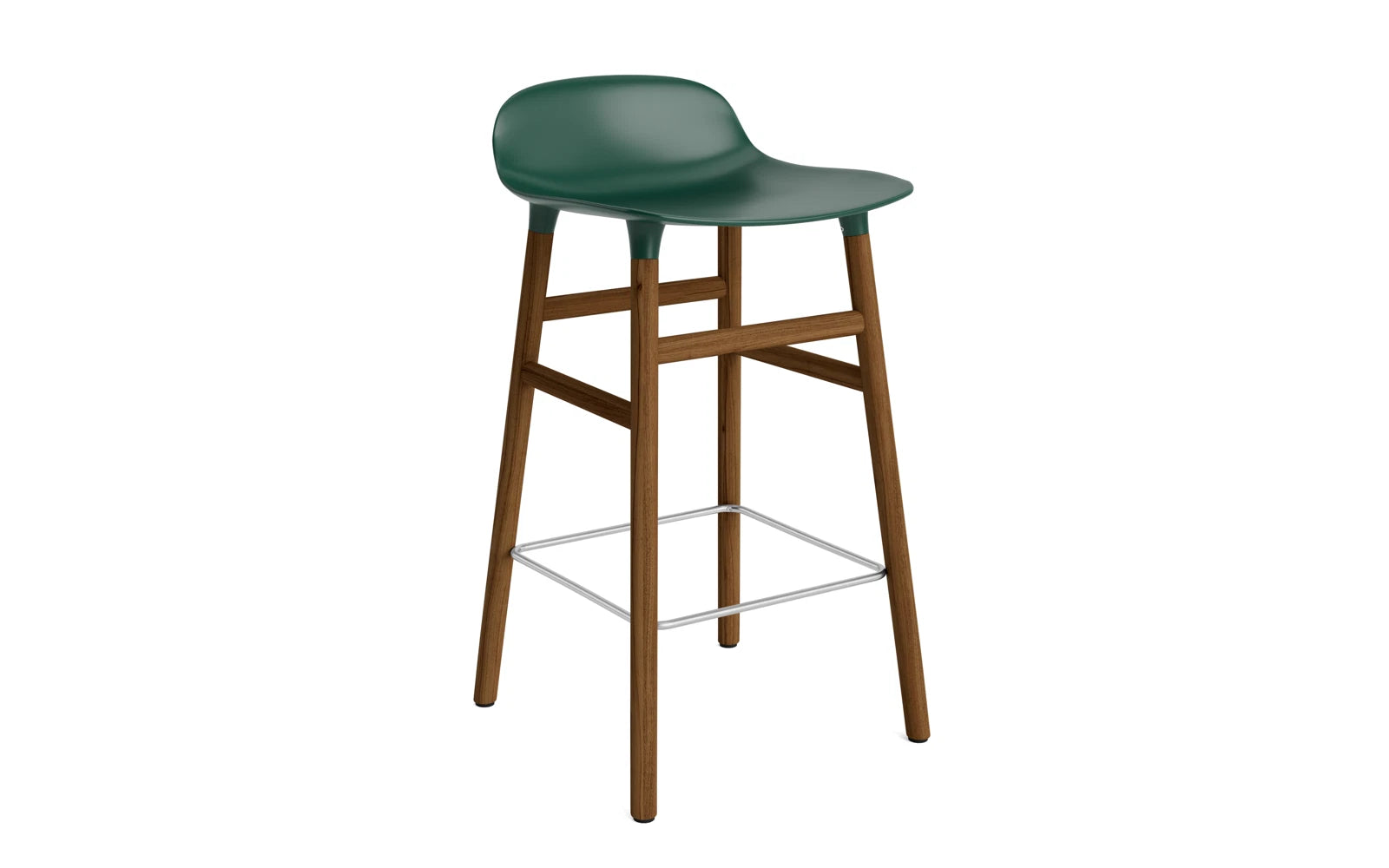 Moderner Form Barhocker von Normann Copenhagen, ideal für stilvolle Bars und Küchen, bietet eine harmonische Kombination aus Design und Bequemlichkeit.