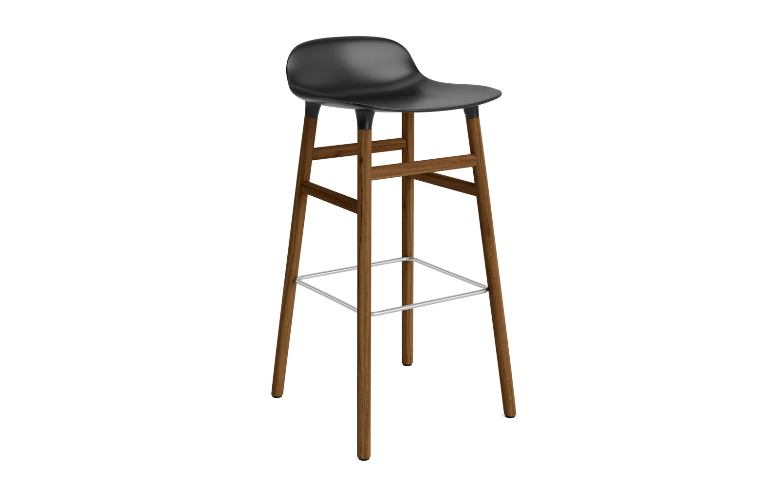 Eleganter Form Barhocker von Normann Copenhagen, perfekt für moderne Wohnräume, vereint Komfort und zeitloses Design.