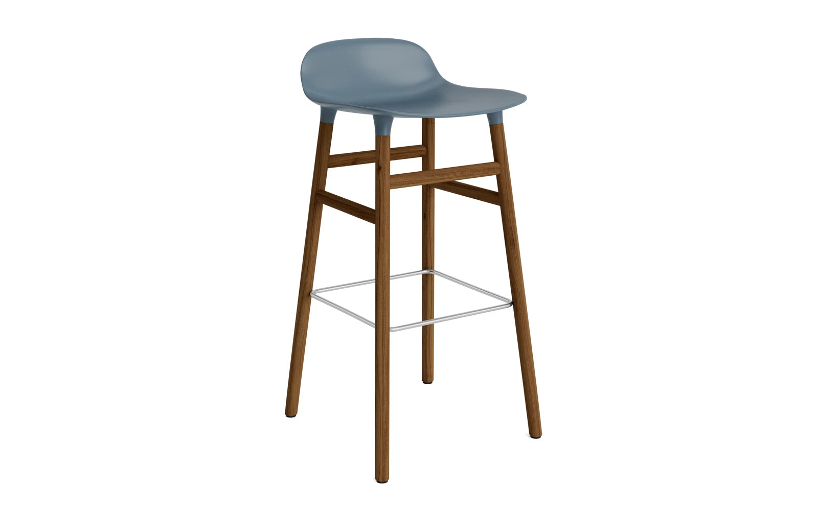 Stylischer Form Barhocker von Normann Copenhagen, ideal für Bars und Küchen, bietet eine harmonische Kombination aus Funktionalität und Ästhetik.