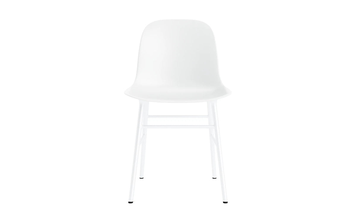 Form Stuhl in Weiss präsentiert im Onlineshop von KAQTU Design AG. Stuhl ist von Normann Copenhagen