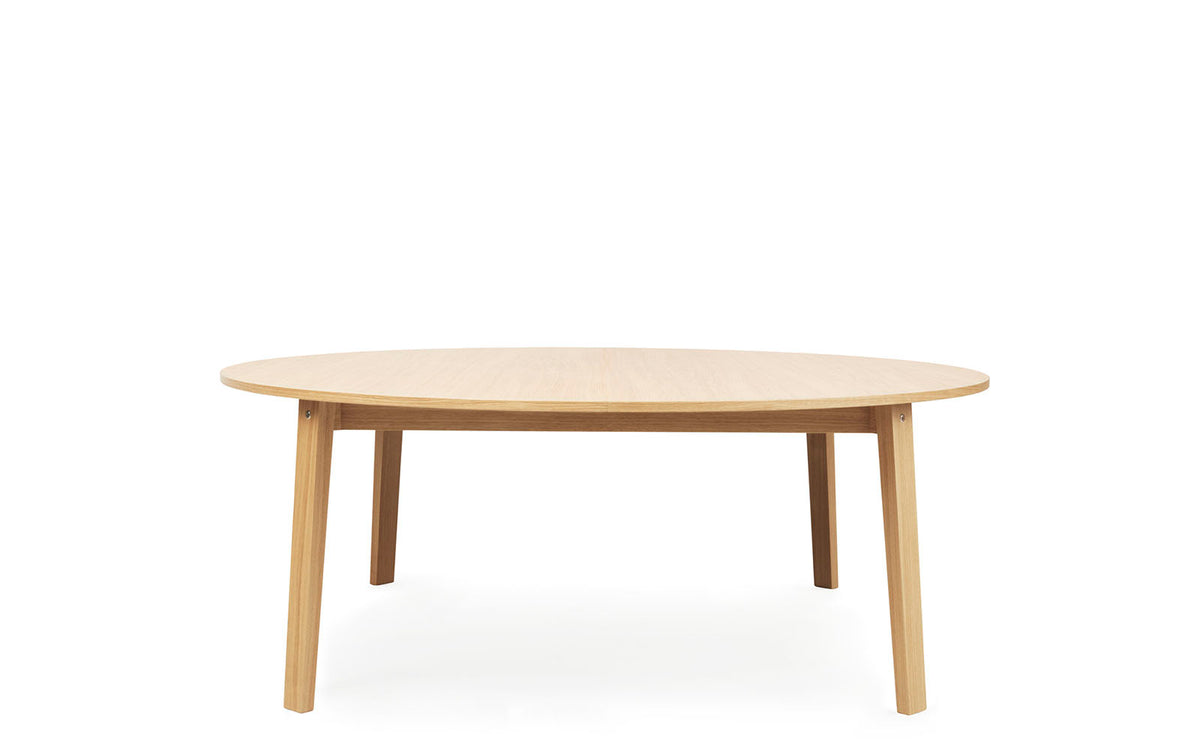 Slice Tisch Vol. 2 rund in  präsentiert im Onlineshop von KAQTU Design AG. Esstisch ist von Normann Copenhagen