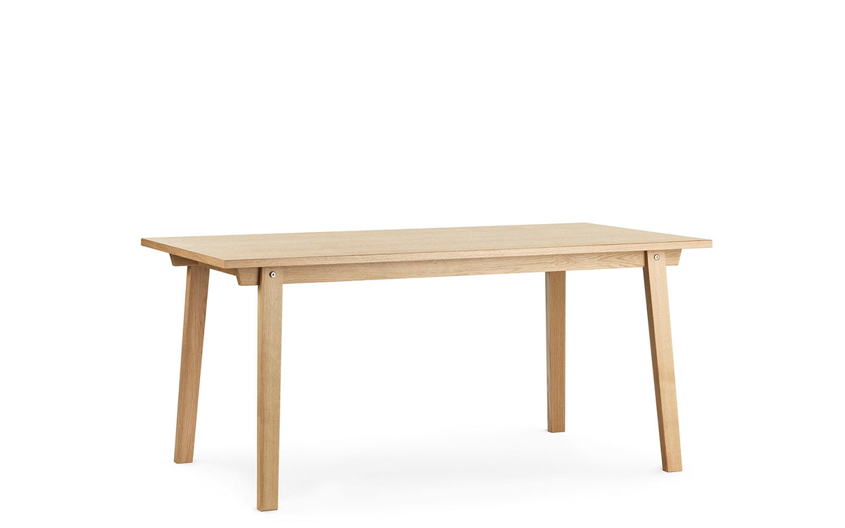 Slice Tisch vol. 2 84x160 cm, Eiche in  präsentiert im Onlineshop von KAQTU Design AG. Esstisch ist von Normann Copenhagen