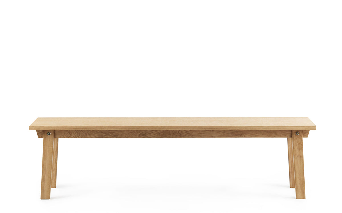 Slice Bank vol. 2 38x160 cm Eiche in Bank 38x160 präsentiert im Onlineshop von KAQTU Design AG. Sitzbank ist von Normann Copenhagen