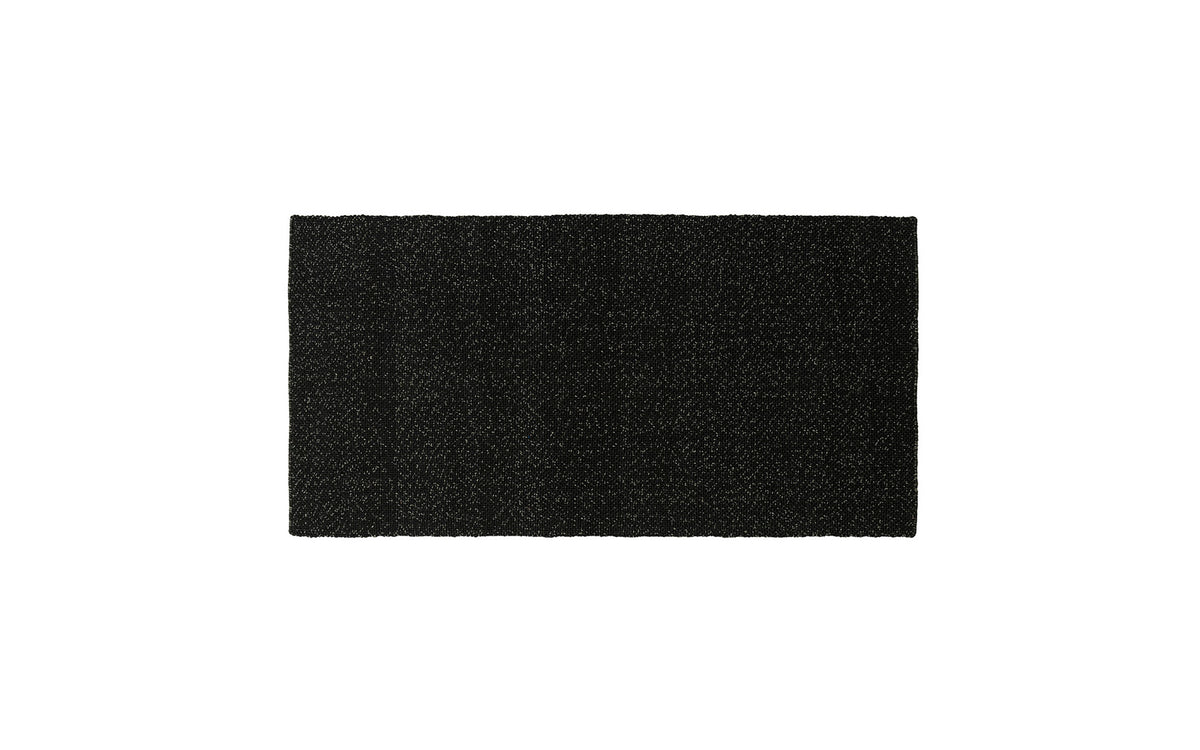 Polli Teppich klein in Dunkelgrau präsentiert im Onlineshop von KAQTU Design AG. Teppich ist von Normann Copenhagen