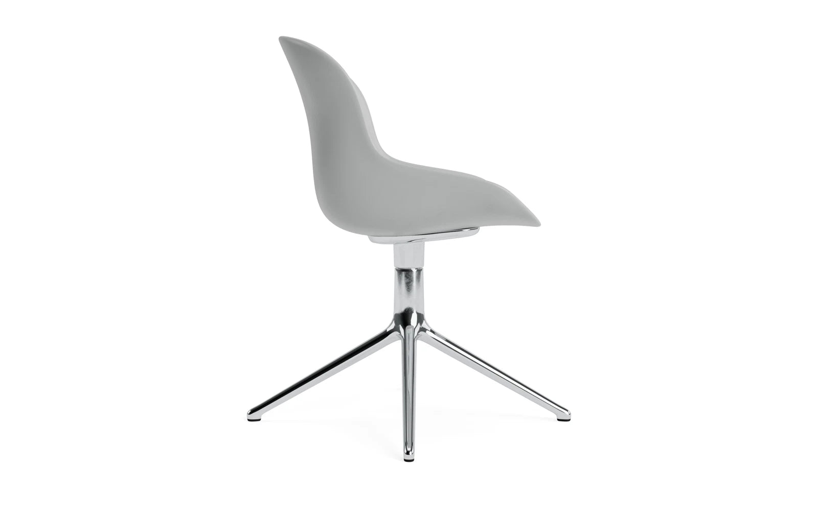 Hyg Drehsessel Aluminium Grau in  präsentiert im Onlineshop von KAQTU Design AG. Sessel ist von Normann Copenhagen