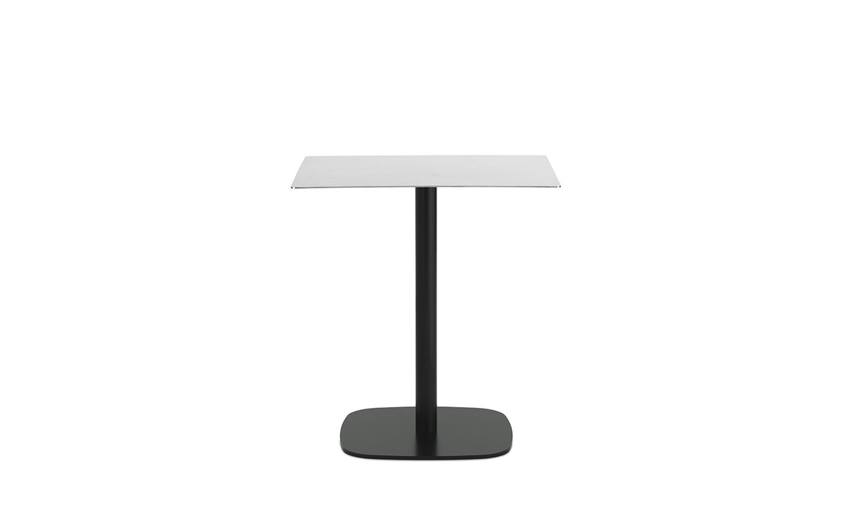 Tavolino Form Café H74.5 60x60 cm in acciaio
