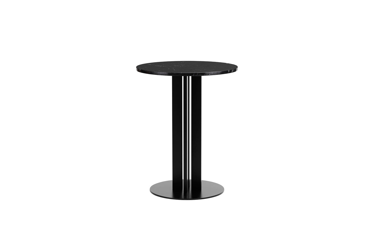 Scala Cafétisch Ø60 cm in Schwarz präsentiert im Onlineshop von KAQTU Design AG. Esstisch ist von Normann Copenhagen