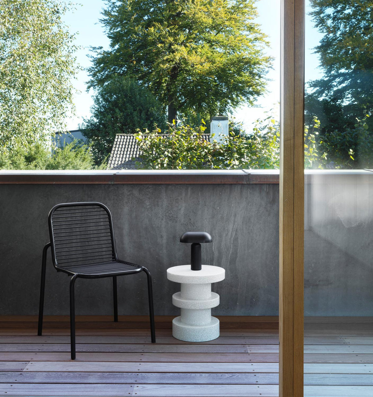 Bit Hocker Stack in Weiss / Weiss präsentiert im Onlineshop von KAQTU Design AG. Hocker ist von Normann Copenhagen