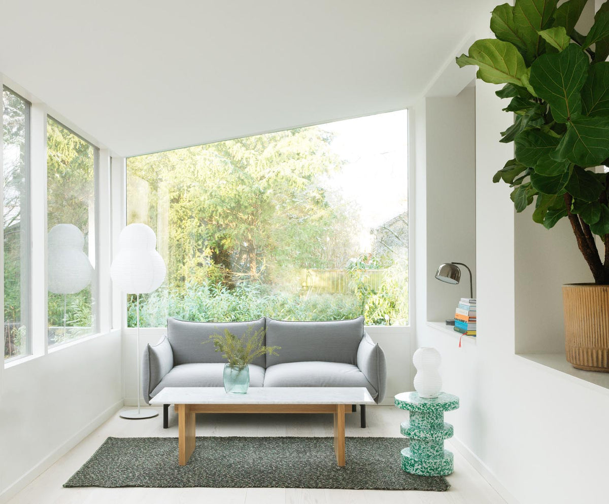 Puff Stehlampe Bubble Weiss in  präsentiert im Onlineshop von KAQTU Design AG. Stehleuchte ist von Normann Copenhagen
