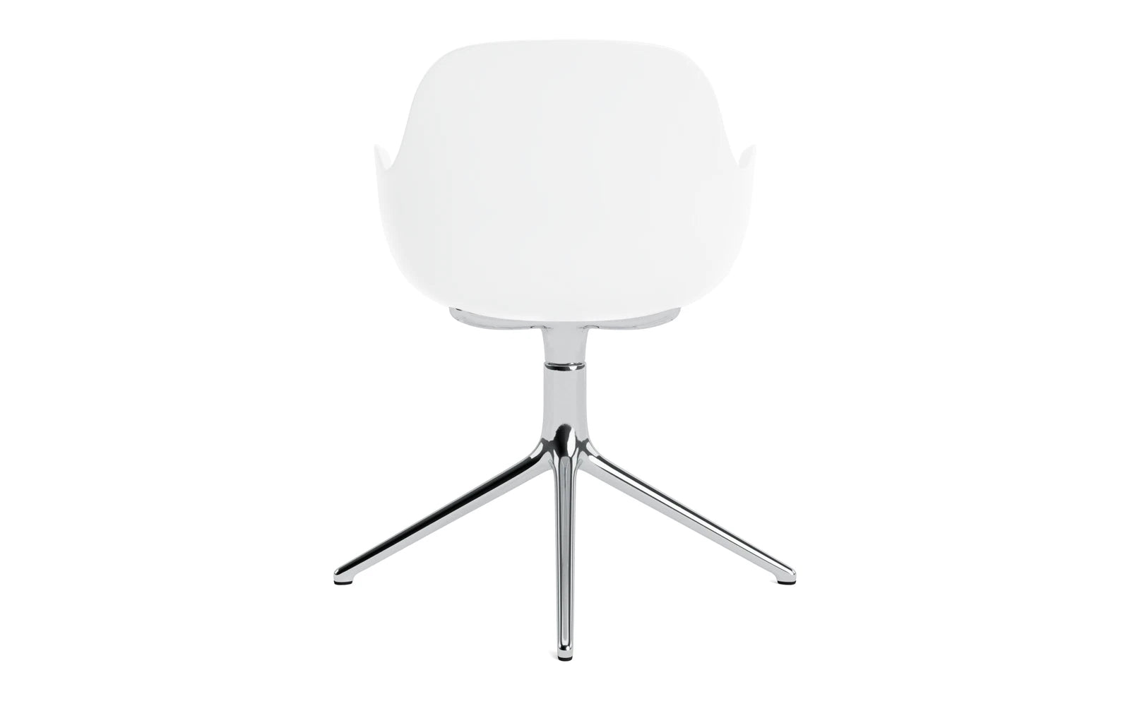 Eleganter Drehstuhl mit Aluminiumgestell, ideal für Büros und Restaurants. Vielseitig und personalisierbar.